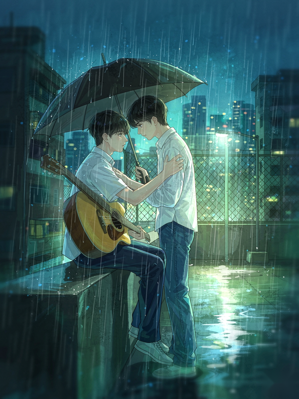 路过我年少时光的蓝色